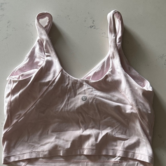 Lulu lemon align tanks - light pink and brown - Picture 6 of 6